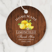 Lemons Wood Limoncello Dank u Labels (Voorkant)