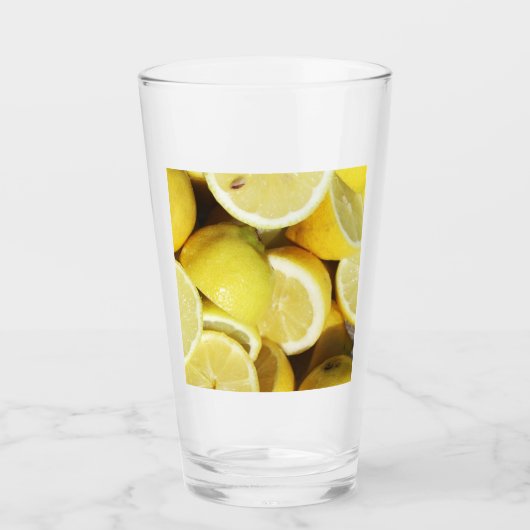 Lemons Yellow Glas (Voorkant)