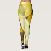 Lemons Yellow Leggings (Achterkant)