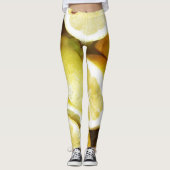 Lemons Yellow Leggings (Voorkant)