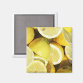 Lemons Yellow Magneet (Voorkant / Achterkant)