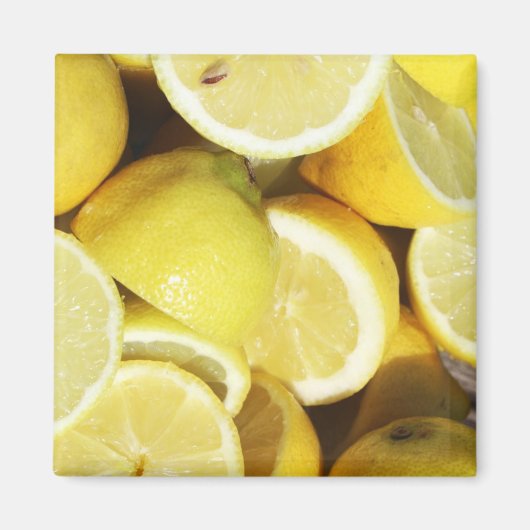 Lemons Yellow Magneet (Voorkant)