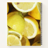 Lemons Yellow Notitieboek (Achterkant)
