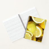 Lemons Yellow Notitieboek (Binnen)