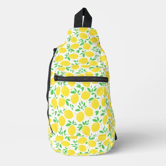 Lemons Yellow Sling Bag (Voorkant)