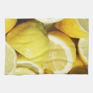 Lemons Yellow Theedoek
