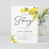 Lemons ze vond haar Vrijgezellenfeest op het eerst Kaart (Staand voorkant)