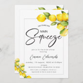 Lemons ze vond haar Vrijgezellenfeest op het eerst Kaart (Voorkant / Achterkant)