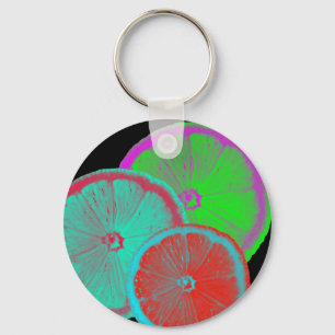 Lemonsegment Sleutelhanger