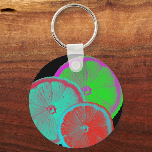 Lemonsegment Sleutelhanger (Voorkant)