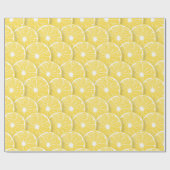 Lemonsegmenten Cadeaupapier (Vlak)