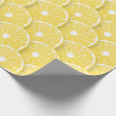 Lemonsegmenten Cadeaupapier (Hoek)