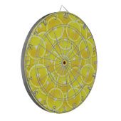 Lemonsegmenten Dartbord (Voorkant Links)