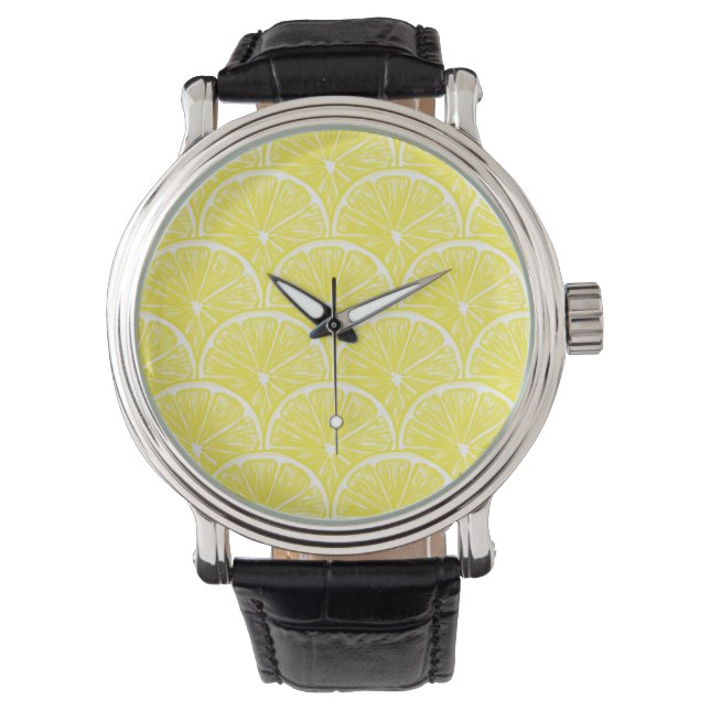 Lemonsegmenten Horloge (Voorkant)