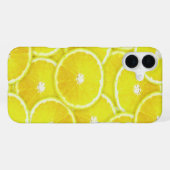 Lemonsegmenten iPhone Hoesje (Achterkant horizontaal)