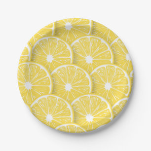 Lemonsegmenten Papieren Bordje