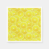 Lemonsegmenten Servetten (Voorkant)