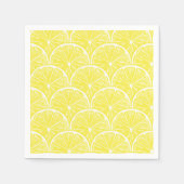 Lemonsegmenten Servetten (Voorkant)