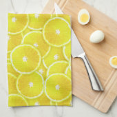 Lemonsegmenten Theedoek (Quarter Fold)