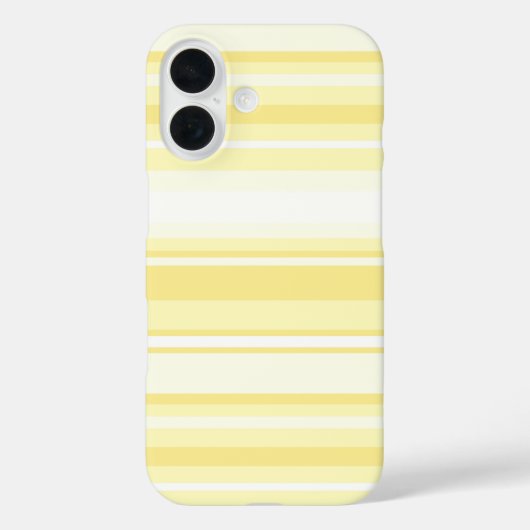 Lemonstrepen Case-Mate iPhone Case (Achterkant)