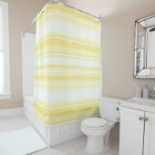 Lemonstrepen Douchegordijn (In situ)
