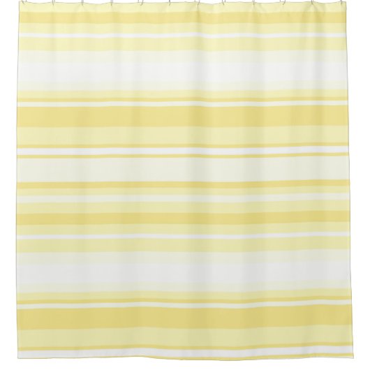 Lemonstrepen Douchegordijn (Voorkant)