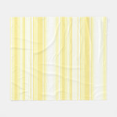 Lemonstrepen Fleece Deken (Voorkant (Horizontaal))