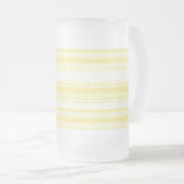 Lemonstrepen Matglas Bierpul (Voorkant rechts)