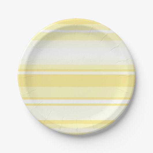 Lemonstrepen Papieren Bordje (Voorkant)