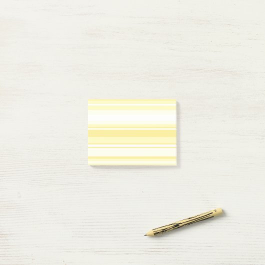 Lemonstrepen Post-it® Notes (Op bureau)