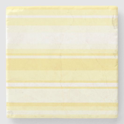 Lemonstrepen Stenen Onderzetter (Voorkant)