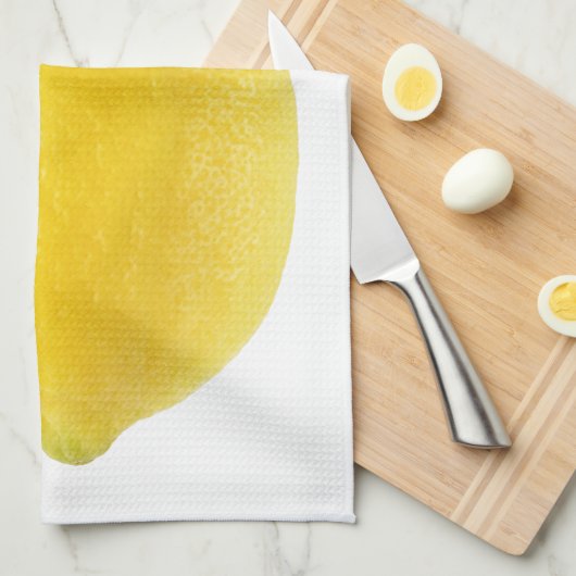 Lemonvruchten Theedoek (Quarter Fold)