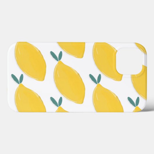 Lemonvruchtpatroon Case-Mate iPhone Case (Achterkant (horizontaal))