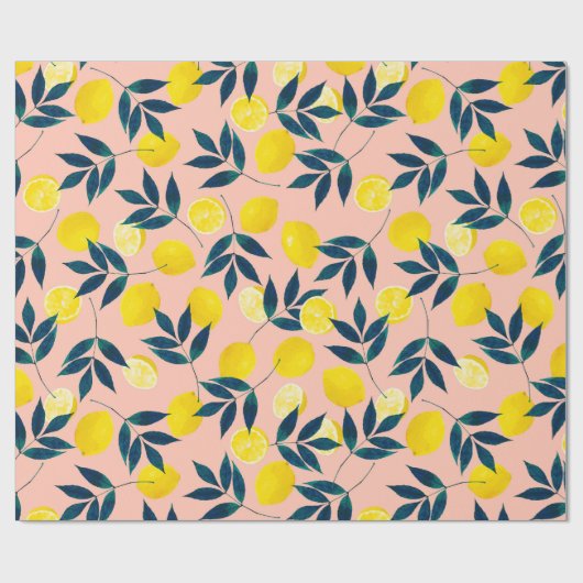 Lemony Goodness Cadeaupapier (Vlak)