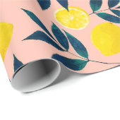Lemony Goodness Cadeaupapier (Rol Hoek)