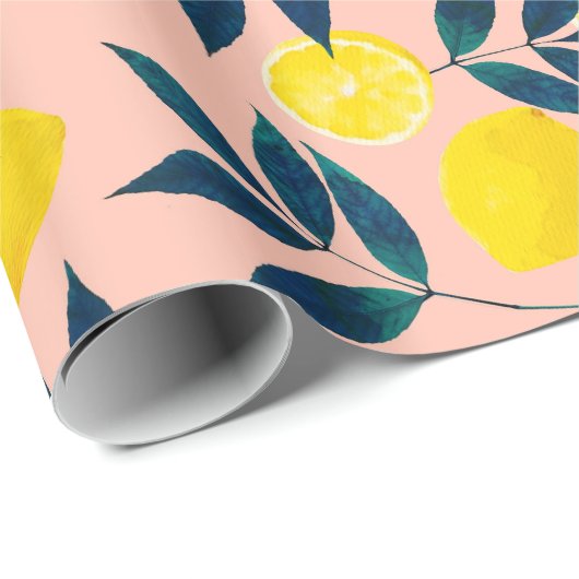 Lemony Goodness Cadeaupapier (Rol Hoek)