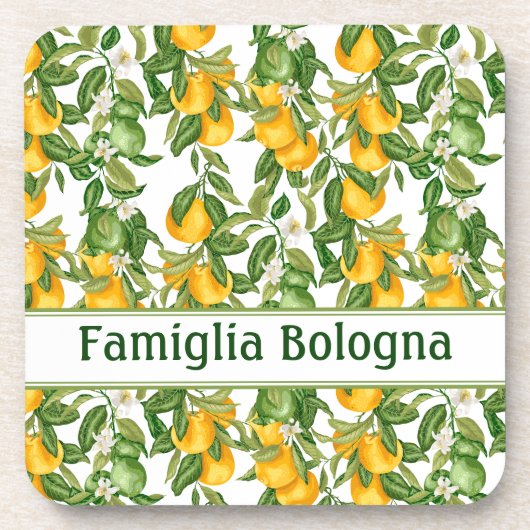 Lemony Lemons Bier Onderzetter (Voorkant)