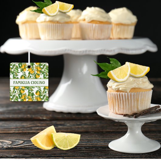 Lemony Lemons Keramisch Ornament