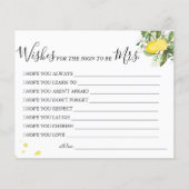 Lemony Wensen voor de Soon om Mrs card te zijn Flyer (Voorkant)