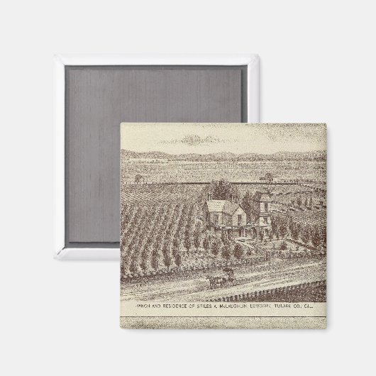 Lemoore, Armona ranches Magneet (Voorkant / Achterkant)