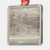 Lemoore Armona rangschikt 2 Metalen Ornament (Links)