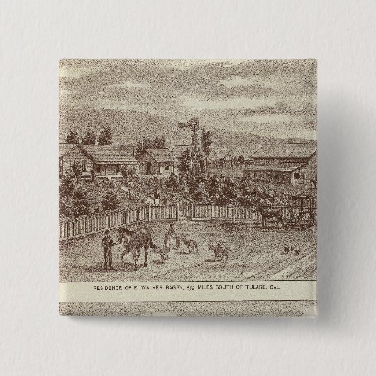 Lemoore Armona rangschikt 2 Vierkante Button 5,1 Cm (Voorkant)