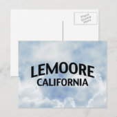 Lemoore California Briefkaart (Voorkant / Achterkant)