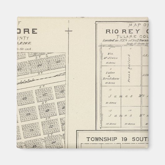 Lemoore, Kings County Magneet (Voorkant)