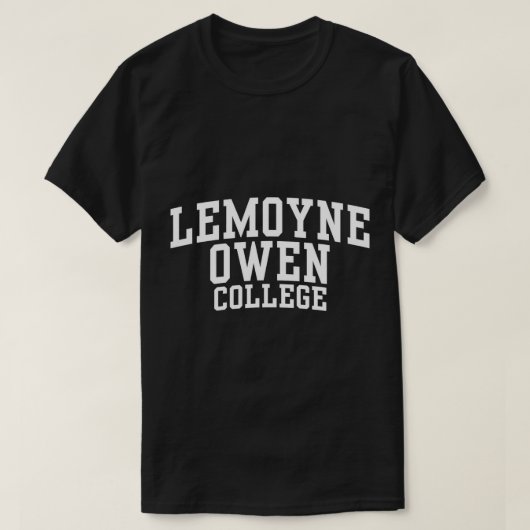 LeMoyne-Owen College OC1279 T-Shirt (Design voorkant)