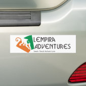 Lempira Adventures Bumpersticker (Op auto)