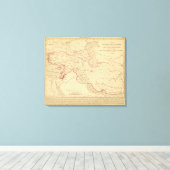 L'Empire des Perses Canvas Afdruk (Insitu (Houten vloer))