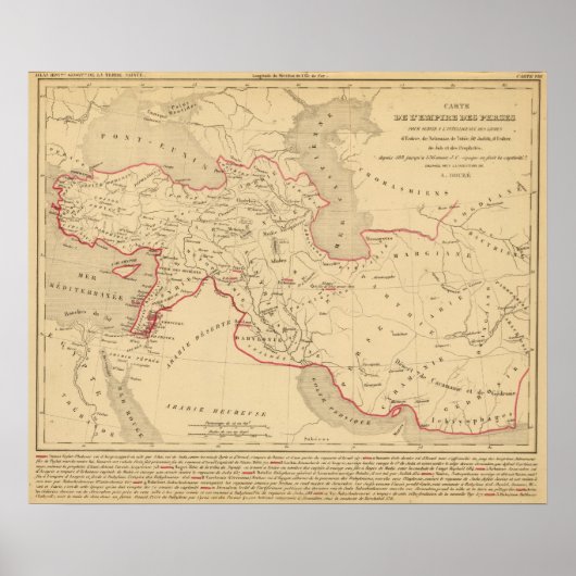 L'Empire des Perses Poster (Voorkant)