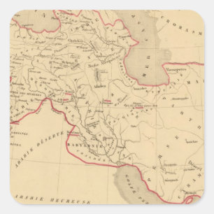 L'Empire des Perses Vierkante Sticker