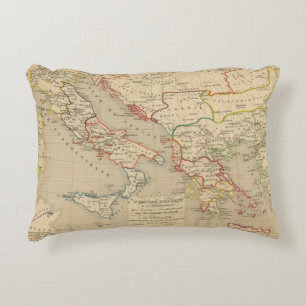L'Empire d'Orient, l'Italie, 1200 a 1300 Decoratief Kussen